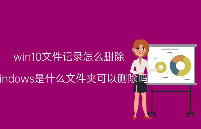 win10文件记录怎么删除 windows是什么文件夹可以删除吗？